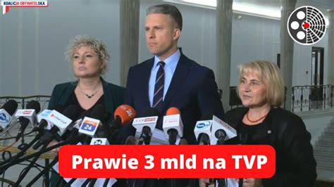 Koalicja Obywatelska Prawie 3 miliardy złotych na propagandę TVP