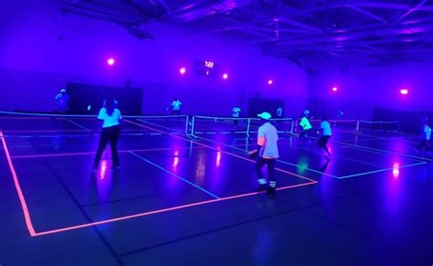 Montgomery County Updates ‘glow In The Dark Pickleball Enchanted