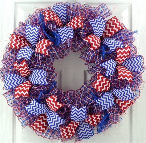 16 Patriotic Handmade Wreath Designs For 4th Of July