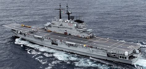 C 551 ITS Giuseppe Garibaldi Aircraft Carrier Italian Navy