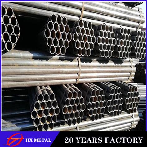 Black Annealing Round Steel Pipe Carbon Welded Annealed Pipe For