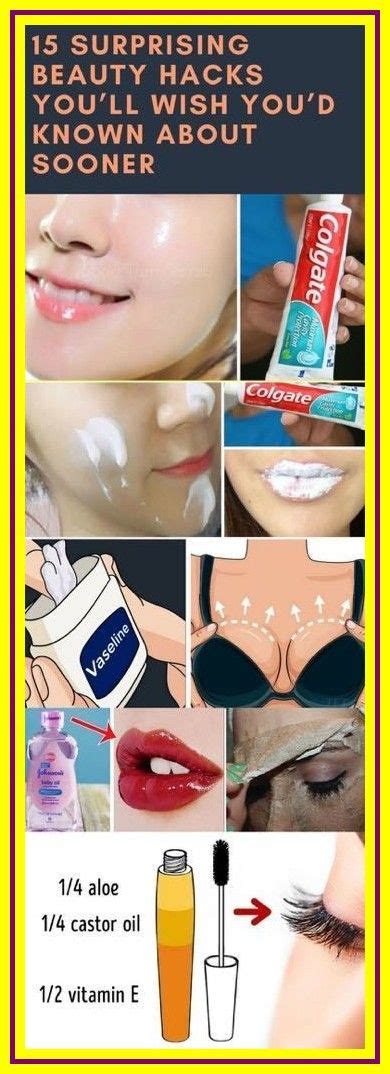 15 Surprising Beauty Hacks Youll Wish Youd Known About Sooner