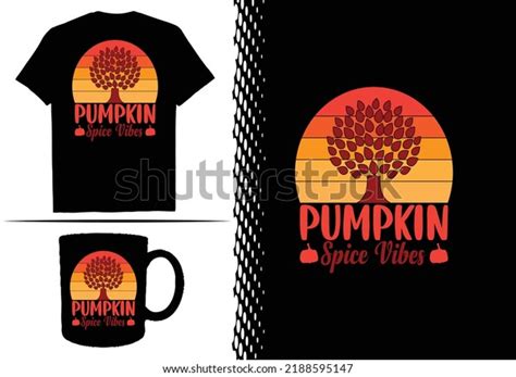 Fall Autumn Tshirt Design Graphic Template Stock Vector Royalty Free