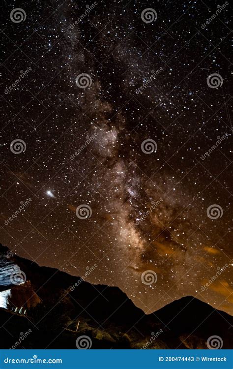 Breathtaking View Of The Night Sky Full Of Shining Stars Great For