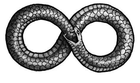 Infinity Snake | Ouroboros tattoo, Egyptian symbols, Ancient egyptian symbols