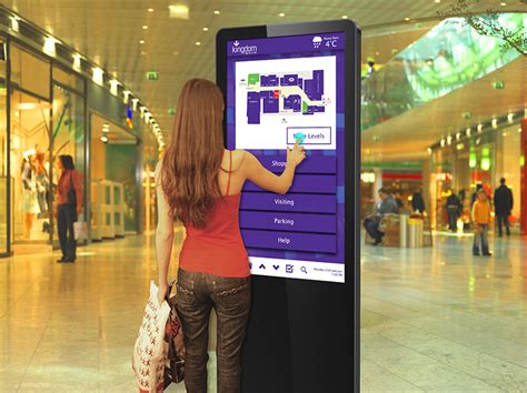 50 Indoor Freestanding Lcd Touch Screen Advertising Totem Display