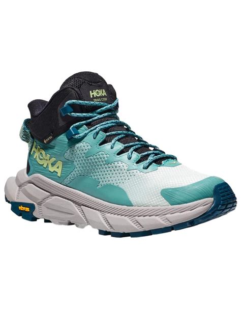 Hoka Trail Code Gtx W Blue Glass Coastal Shade Womens Day Hiking Boots Snowleader