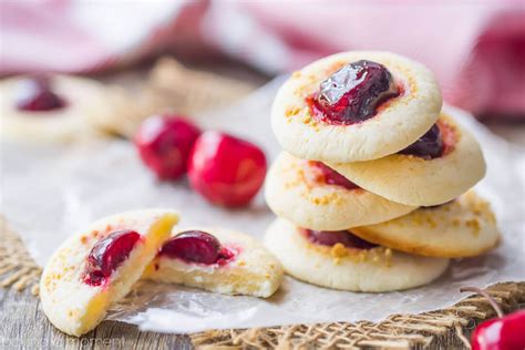 Cherry Thumbprint Cookies Stemilt