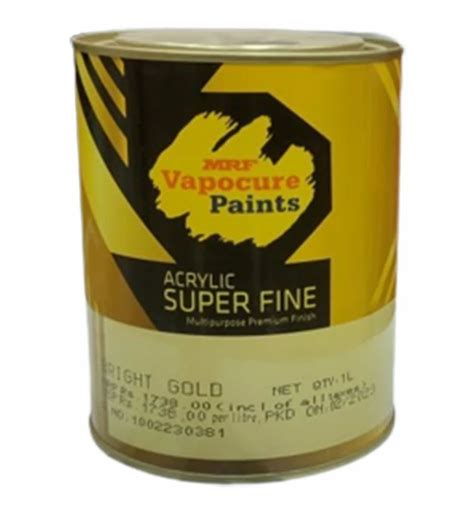 MRF Vapocure PU Base Golden Paint Packaging Size 1 L At Rs 1390 Litre