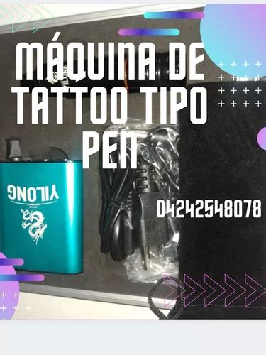 M Quina De Tattoo Rotativa Tipo Pen Mercadolibre