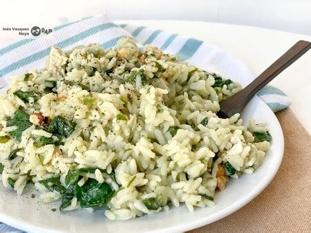 Arroz Con Espinacas Y Queso Feta Una Receta De Lo M S F Cil Y Sabrosa