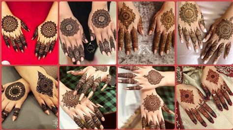 Most Beautiful Stylish Bridal Mandala Goll Tikki Mehndi Designs