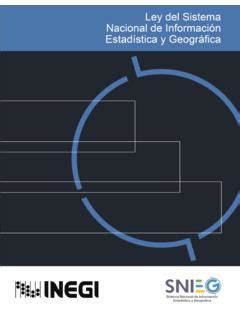 Ley del Sistema Nacional de Información Estadística ley del sistema