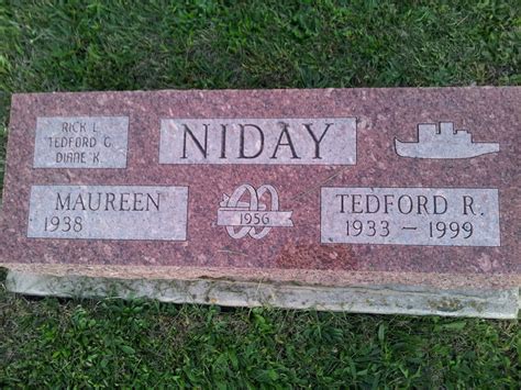 Tedford Reeves Niday 1933 1999 Find A Grave Memorial