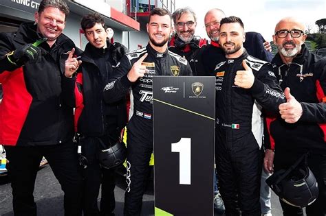 Lamborghini Supertrofeo Bonaldi Motorsport Vittoria A Imola