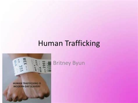 Ppt Human Trafficking Powerpoint Presentation Free Download Id6820180