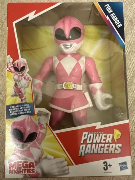 Power Rangers Playskool Heroes Mega Mighties Pink Ranger Figure