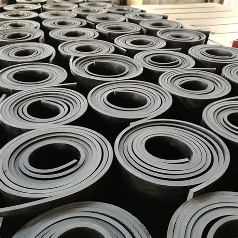 Industrial Flexible Sheet Roll Anti Aging EPDM NR Rubber Sheet Inner