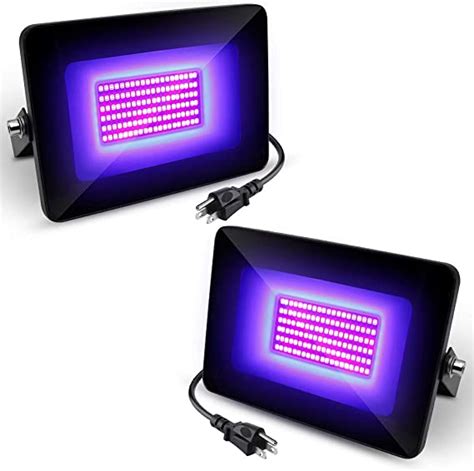 Amazon Pack Uv Led Flood Light W High Power Uv Black Lights