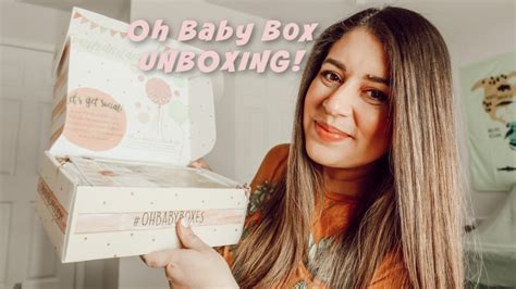 Oh Baby Boxes Unboxing Unboxing Amazing Pregnancy Subscription Box