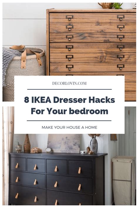 Ikea Dresser Hacks You Need For Your Bedroom