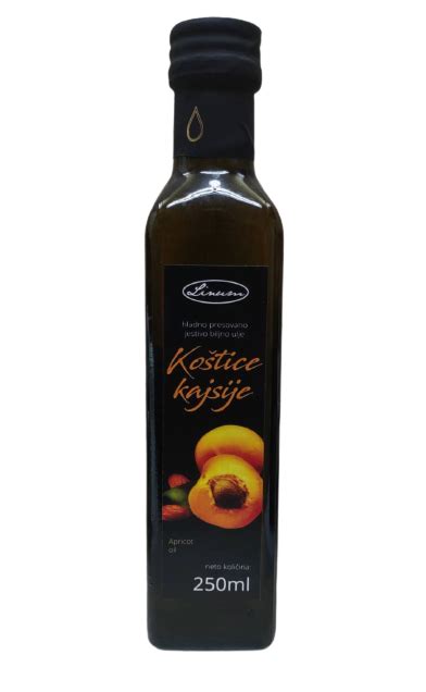 ULJE KOŠTICE KAJSIJE HLADNO CEĐENO 250ml BIO KUTAK