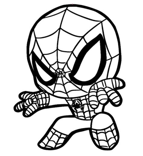 Baby Spiderman SVG File - Etsy