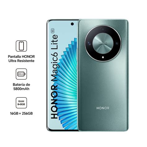 Smartphone Honor Magic 6 Lite 8 256Gb Green Tottus Perú