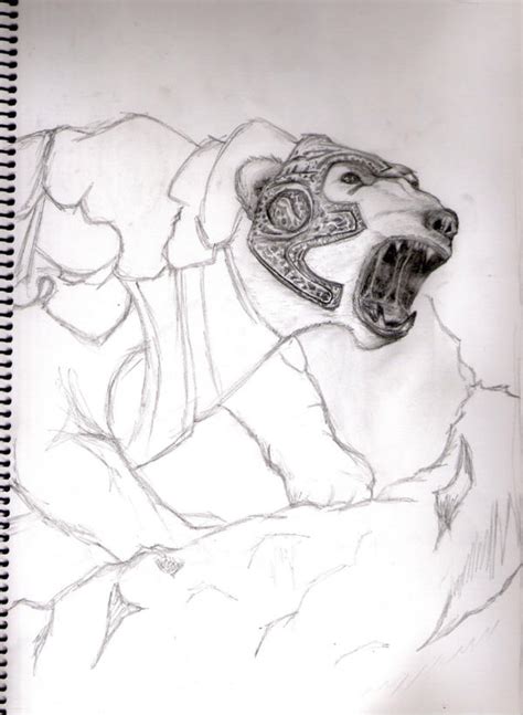 Iorek Byrnison unfinished by Ellenoric on DeviantArt