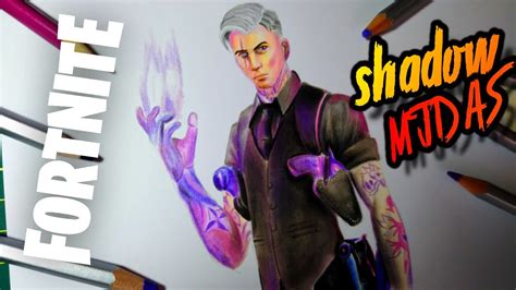 Como DIBUJAR Al NUEVO MIDAS SOMBRA De FORTNITE HOW To DRAW NEW SHADOW