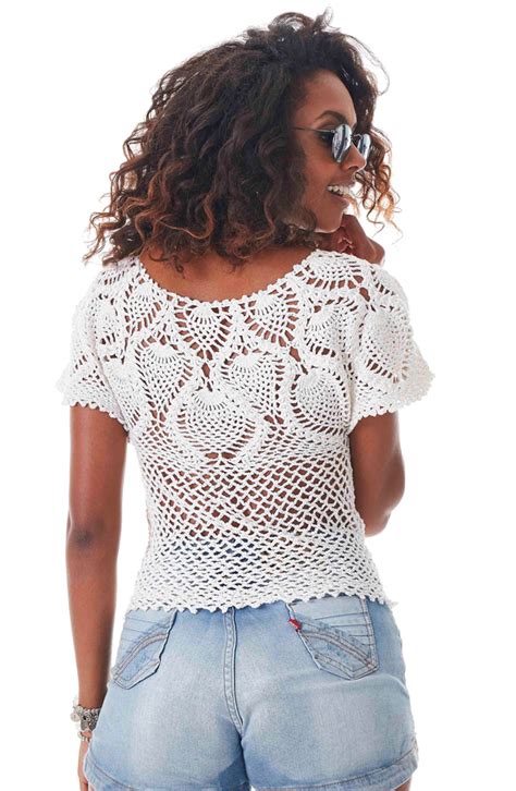 Blusa De Croch Pala Linha Anne Brilho Ouro Blog Do Bazar Horizonte