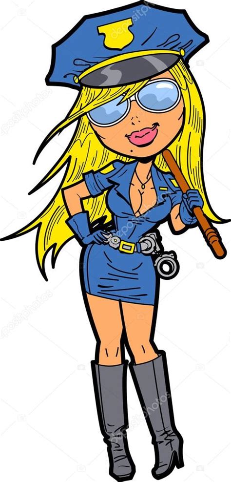 Sexy Female Cop Stock Vector By ©kennyk 90094290