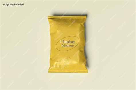 Premium Psd Chip Bag Mockup