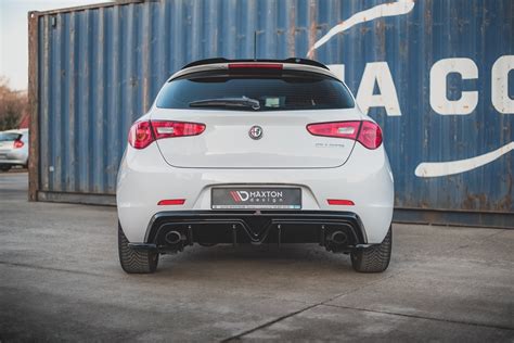 Rear Valance Alfa Romeo Giulietta Facelift Exhaust On Both Sides