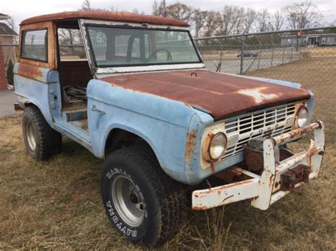 Ford Bronco U Roadster Matching Numbers Uncut For Sale