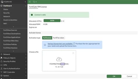 SUBSCRIPTION LICENSE FOR FORTIGATE-VM (4 CPU) 3 YR FORTIGATE (FC3-10-FGVVS-131-02-36)