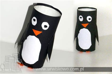 Pingwin Z Rolki Po Papierze Toaletowym URWISKOWO Playgroup Crafts