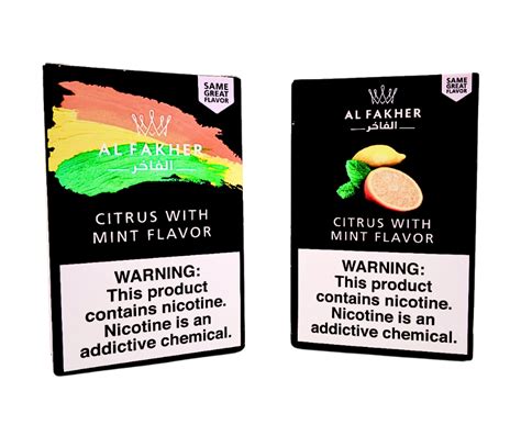 Al Fakher Citrus With Mint Flavor Green Panther