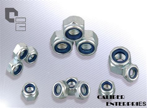 Threaded Self Locking Nylock Nuts At Rs 1 Piece In Mumbai Caliber