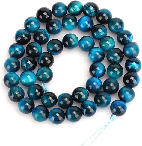 Natürliche blaue Tigerauge Perlen 4 mm 8 mm blaue Tigerauge