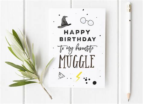 15 Harry Potter Inspired Birthday And Greeting Cards Everyone Will