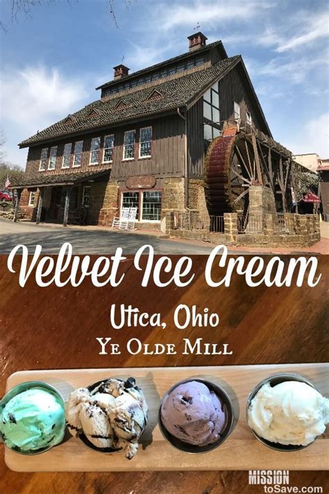 Sweet Stop In Utica Ohio At Velvet Ice Cream Not Far From Columbus