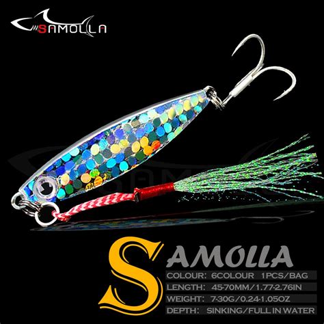 Metal Jig Fishing Lure Bass Fishing Jigs Weights G Holographic