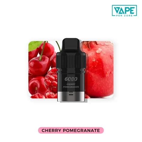 Cherry Pomegranate Iget Bar Plus Pods 6000 Puffs Vapepenzone