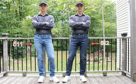 Levis 511 Vs 512 Jeans What Is The Difference