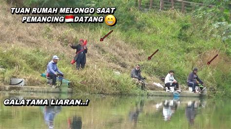 Bikin Tuan Rumah Melongo Saat Saya Strike Ikan Nila Besar Mancing