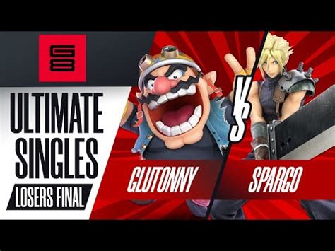 Sparg Vs Glutonny Loser S Final Ultimate Singles Genesis Wario