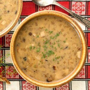 Polish Mushroom Soup Zupa Grzybowa The Best Video Recipes For All