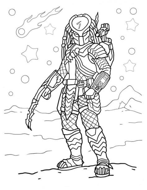 Predator Coloring Pages