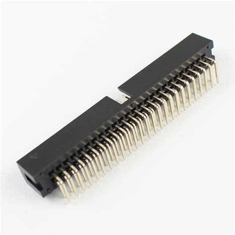 20Pcs 2 54mm 2x25 Pin 50 Pin Right Angle Male Shrouded IDC Box Header